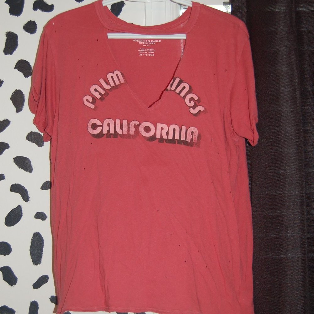 Distressed Graphic Tee